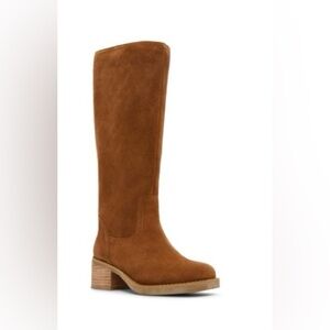 NEW Blondo Christian Waterproof Boot Women's Size 11 Tan Suede Tall MSRP $229